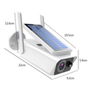 Câmera de Segurança Solar Wi-Fi 4MP Recarregável com Painel Solar + Proteção IP66