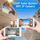 Câmera de Segurança Solar Wi-Fi 4MP Recarregável com Painel Solar + Proteção IP66