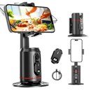 Gimbal Inteligente de Rastreamento Facial Automático para Celular - Suporte Rotativo com Controle Remoto Sem Fio