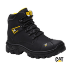 Bota Cat Couro Legitimo Reforçada Antiderrapante