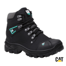 Bota Cat Couro Legitimo Reforçada Antiderrapante