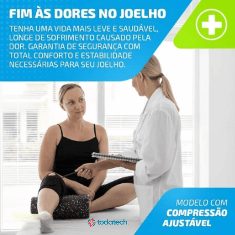Joelheira Articulada Patelar Reforçada