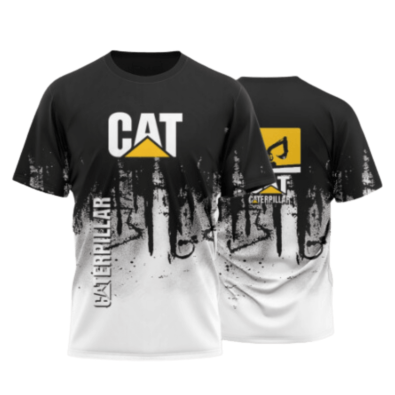 Camiseta Caterpillar Vintage Nova Escavadeira