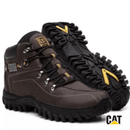 Bota Cat Adventure Trilha + Cinto Carteira Relógio e Chaveiro