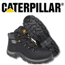 Bota Coturno Adventure Caterpillar de Couro Costurado Reforçado Original