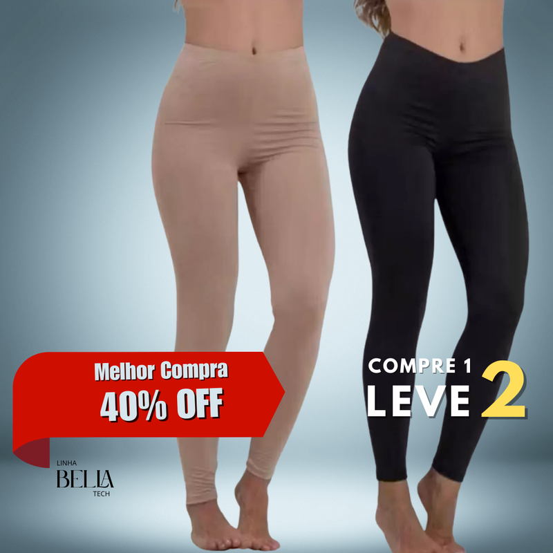 Calça Anágua Segunda Pele - Compre 1 LEVE 2