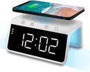 Carregador Wireless Com Relógio e Alarme todo Programável