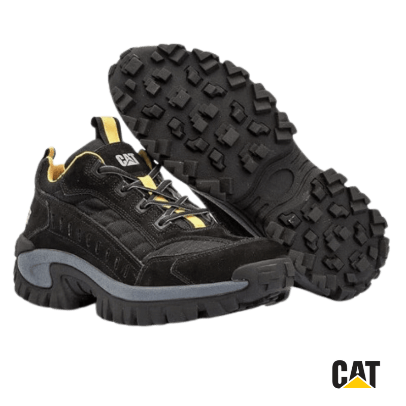 Tênis de Couro Caterpillar Preto