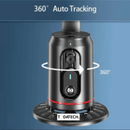 Gimbal Inteligente de Rastreamento Facial Automático para Celular - Suporte Rotativo com Controle Remoto Sem Fio