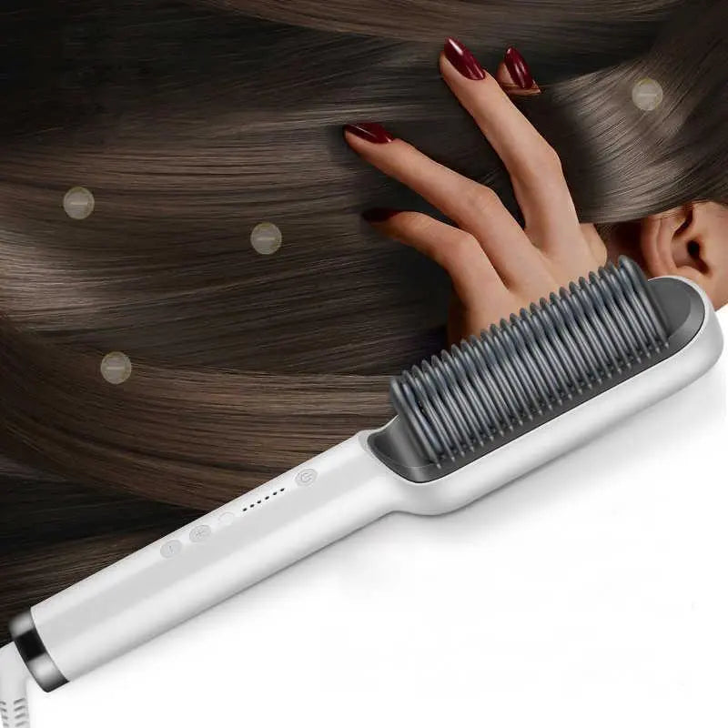Escova Alisadora De Cabelos Bivolt 5x1 Lis Hair + Frete Rápido Grátis