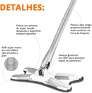 Rodo XMop Esfregão Giratório 360°  Lava E Seca