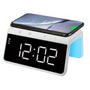 Carregador Wireless Com Relógio e Alarme todo Programável