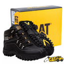 Bota Cat Adventure Trilha + Cinto Carteira Relógio e Chaveiro