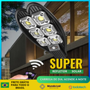 Mega Refletor Solar |300W | Iluminação de Rua
