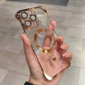 Case IPhone de Luxo Transparente Sem Bordas