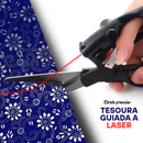 Tesoura Profissional Guiada a Laser
