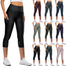 Calça Capri  Cintura Alta Esportiva Fitness