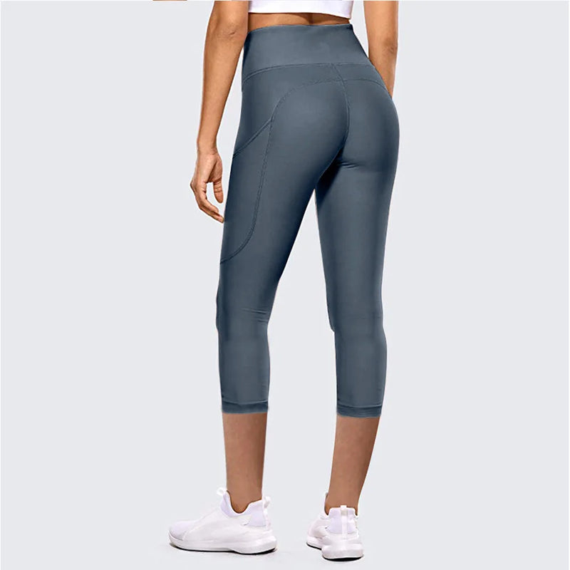 Calça Capri  Cintura Alta Esportiva Fitness