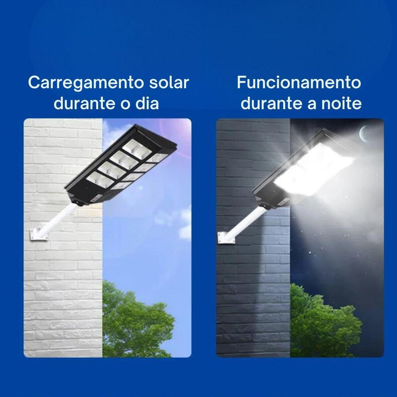 Super Luminária LED Solar ideal para Poste