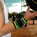 Kit de Compressão 360º PREMIUM Joelheira + Munhequeira (GANHE Tornozeleira de BRINDE)