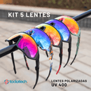 Óculos Polarizados Original Kapvoe 5 Lentes + Frete Grátis