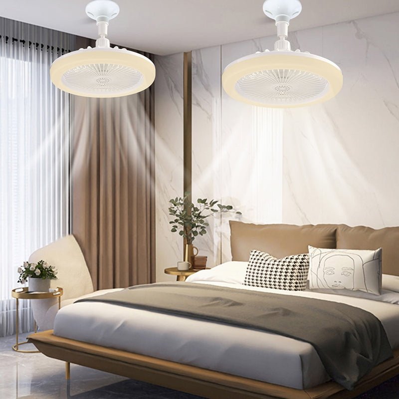 Luminária Led Com Ventilador 2 em 1 + Controle Remoto Incluso + Frete Grátis