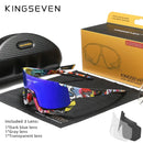 Óculos KINGSEVEN 3 Lentes + Frete Grátis