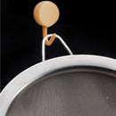 Kit 3 Peneiras Coador Em Aço Inox Para Cozinha  3 Tamanhos