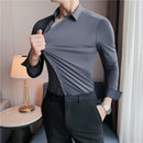 Camisa Slim Fit Confort Stretch