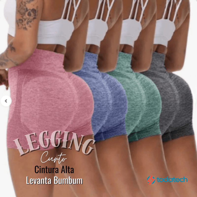 Shorts  Modelador Esportivo - KIT 2 Und