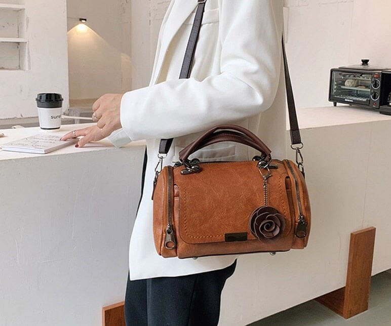 Bolsa de Couro - Santorini