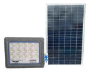 Refletor Solar LED Holofote 1000W Modelo Quadra - Estacionamento - Galpão