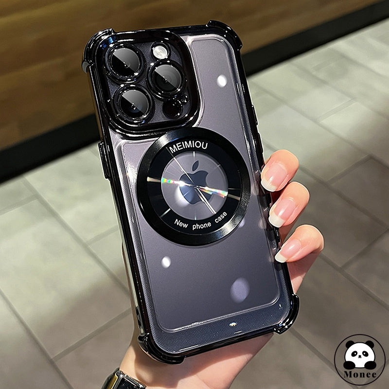 Case IPhone de Luxo Transparente Sem Bordas