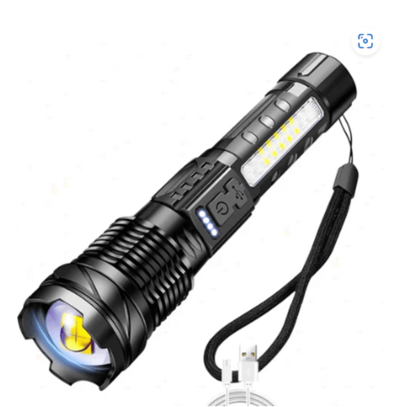 Lanterna MILITAR A prova d'água Laser Pro Titanium® - Mais Potente do Mundo [50% OFF]