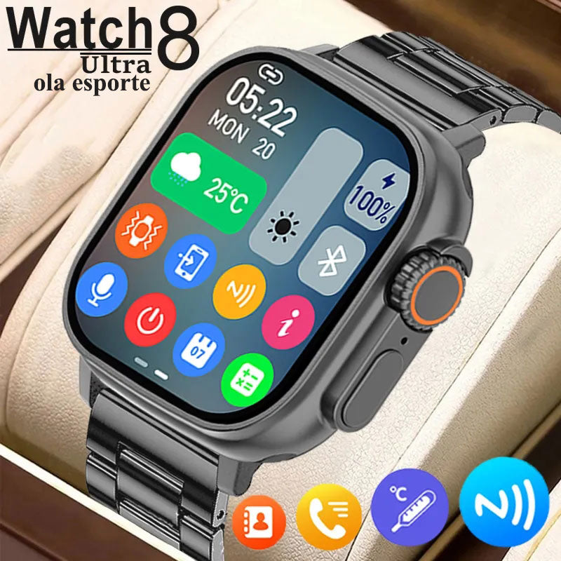 Watch 8 Ultra - Relógio Inteligente + Pulseira brinde